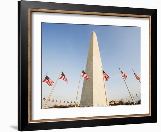 Washington Memorial Monument, Washington Dc., United States of America, North America-Christian Kober-Framed Photographic Print