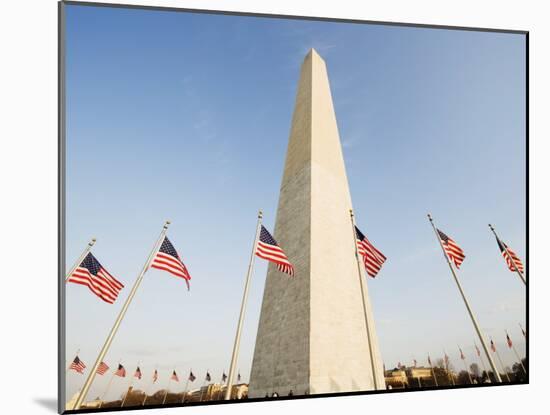 Washington Memorial Monument, Washington Dc., United States of America, North America-Christian Kober-Mounted Photographic Print