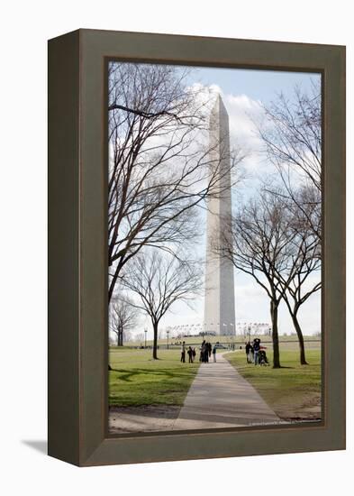 Washington Monument DC-null-Framed Stretched Canvas