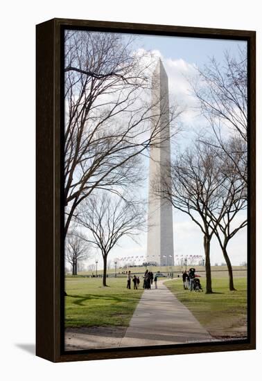 Washington Monument DC-null-Framed Stretched Canvas