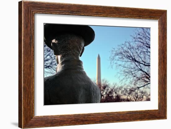 Washington Monument DC-null-Framed Photo