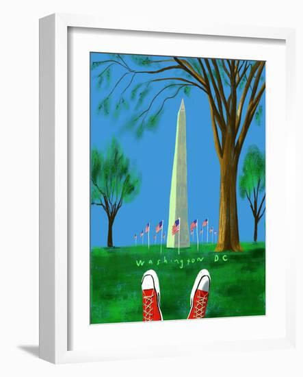 Washington Monument-Mark Ulriksen-Framed Art Print