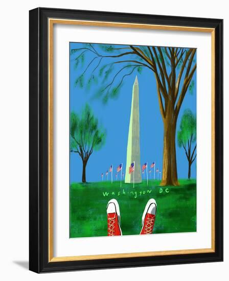 Washington Monument-Mark Ulriksen-Framed Art Print