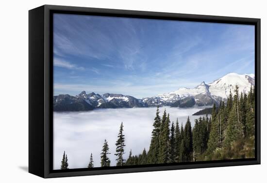 Washington, Mount Rainier National Park. Landscape from Sunrise Point-Jaynes Gallery-Framed Premier Image Canvas