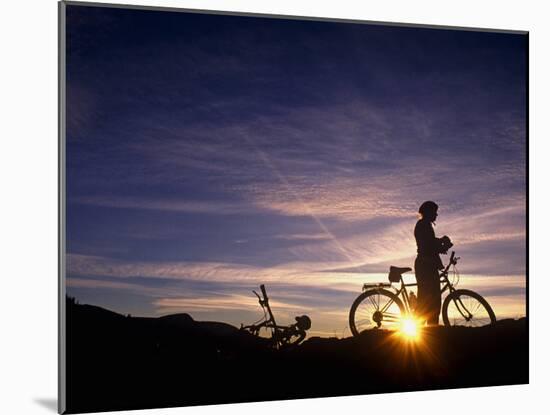 Washington, Mountain Biking, Wenatchee Valley, Washington State, USA-Paul Harris-Mounted Photographic Print