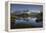 Washington, Mt. Baker Reflecting in a Tarn on Park Butte-Gary Luhm-Framed Premier Image Canvas