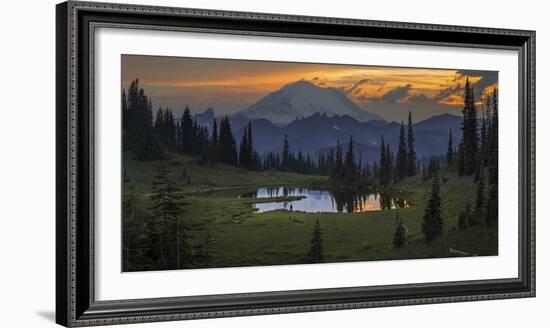 Washington, Mt. Rainer National Park-Gary Luhm-Framed Photographic Print