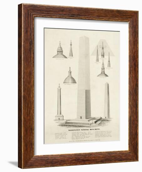 Washington National Monument-null-Framed Giclee Print