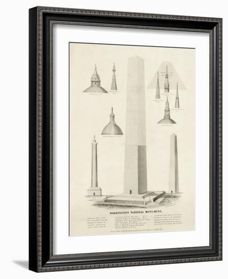 Washington National Monument-null-Framed Giclee Print