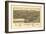 Washington - Panoramic Map of Dayton-Lantern Press-Framed Art Print