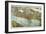 Washington - Panoramic Map of Seattle-Lantern Press-Framed Art Print