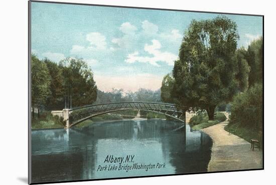 Washington Park, Albany, New York-null-Mounted Art Print