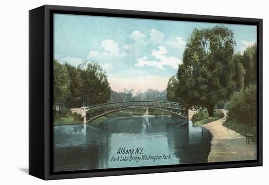 Washington Park, Albany, New York-null-Framed Stretched Canvas