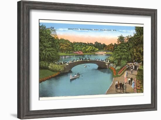 Washington Park, Milwaukee, Wisconsin-null-Framed Art Print