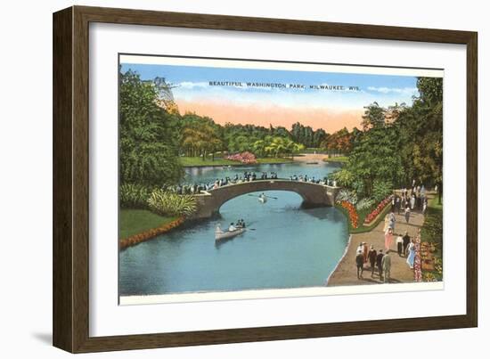 Washington Park, Milwaukee, Wisconsin--Framed Art Print