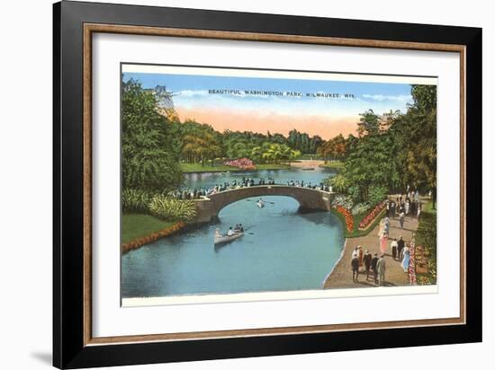 Washington Park, Milwaukee, Wisconsin-null-Framed Art Print