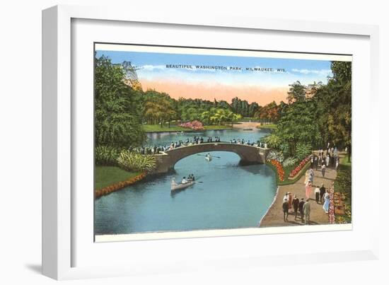 Washington Park, Milwaukee, Wisconsin-null-Framed Art Print