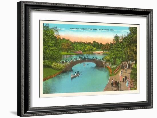 Washington Park, Milwaukee, Wisconsin-null-Framed Art Print