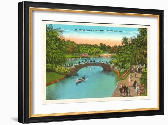 Washington Park, Milwaukee, Wisconsin-null-Framed Art Print