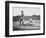 Washington Player & Boston Red Sox Baseball Photograph - Washington, DC-Lantern Press-Framed Premium Giclee Print