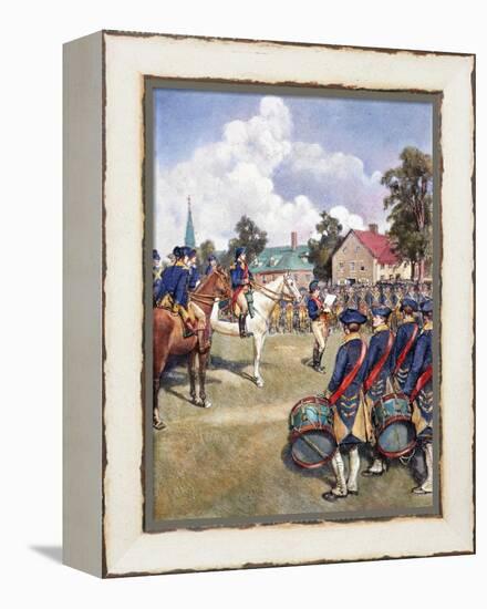Washington's Army, 1776-Howard Pyle-Framed Premier Image Canvas