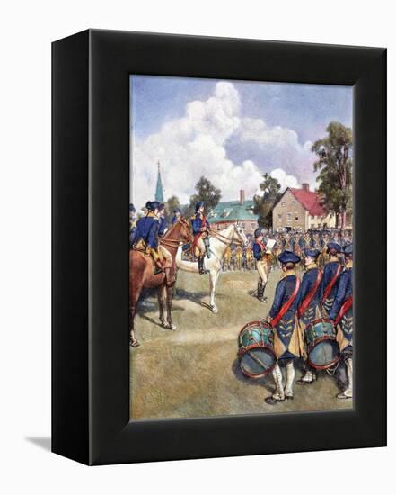 Washington's Army, 1776-Howard Pyle-Framed Premier Image Canvas