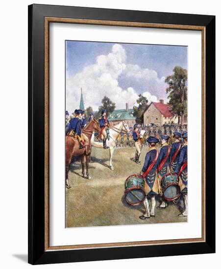 Washington's Army, 1776-Howard Pyle-Framed Giclee Print