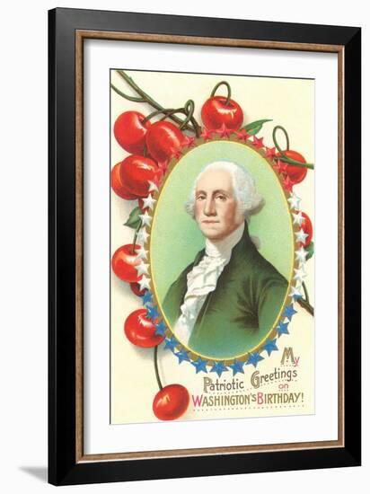 Washington's Birthday, Cherries-null-Framed Art Print