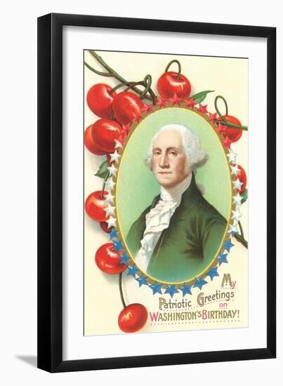 Washington's Birthday, Cherries-null-Framed Art Print