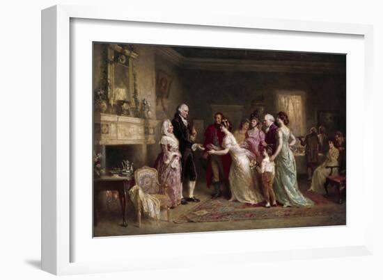 Washington's Birthday-Jean Leon Gerome Ferris-Framed Giclee Print