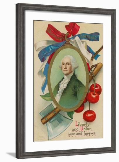 Washington's Birthday-null-Framed Giclee Print