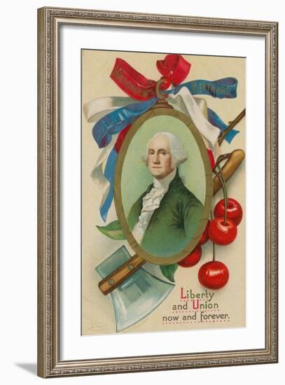 Washington's Birthday-null-Framed Giclee Print