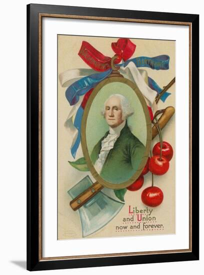 Washington's Birthday-null-Framed Giclee Print