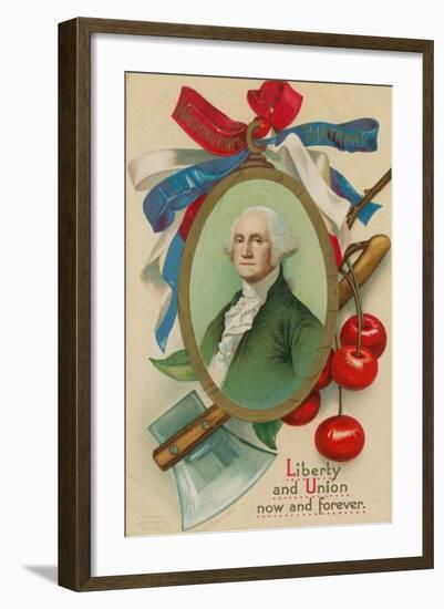 Washington's Birthday-null-Framed Giclee Print