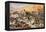 Washington's Charge at the Battle of Princeton-null-Framed Premier Image Canvas