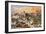 Washington's Charge at the Battle of Princeton-null-Framed Giclee Print