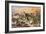 Washington's Charge at the Battle of Princeton-null-Framed Giclee Print