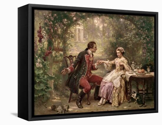 Washington's Courtship-Jean Leon Gerome Ferris-Framed Premier Image Canvas