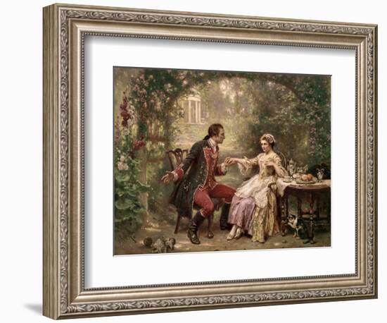 Washington's Courtship-Jean Leon Gerome Ferris-Framed Giclee Print