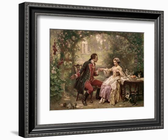 Washington's Courtship-Jean Leon Gerome Ferris-Framed Giclee Print