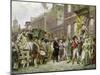 Washington's Inauguration at Philadelphia, 1793-Jean Leon Gerome Ferris-Mounted Giclee Print