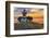 Washington, San Juan Islands. Patos Lighthouse and Camas at Sunset-Don Paulson-Framed Photographic Print