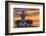 Washington, San Juan Islands. Patos Lighthouse and Camas at Sunset-Don Paulson-Framed Photographic Print