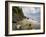 Washington, Sea Kayakers on a Desolate Olympic Coast Beach Near Cape Flattery-Gary Luhm-Framed Photographic Print