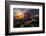 Washington, Seattle. Sunset View of Downtown over I-5 from the Jose Rizal Bridge-Gary Luhm-Framed Photographic Print