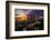 Washington, Seattle. Sunset View of Downtown over I-5 from the Jose Rizal Bridge-Gary Luhm-Framed Photographic Print