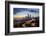 Washington, Seattle. Sunset View of Downtown over I-5 from the Jose Rizal Bridge-Gary Luhm-Framed Photographic Print