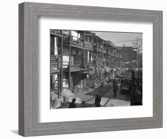 Washington Slum, 1935-Carl Mydans-Framed Photographic Print