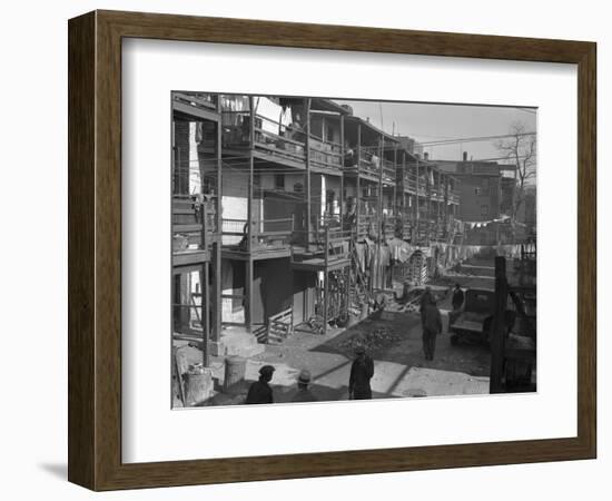 Washington Slum, 1935-Carl Mydans-Framed Photographic Print