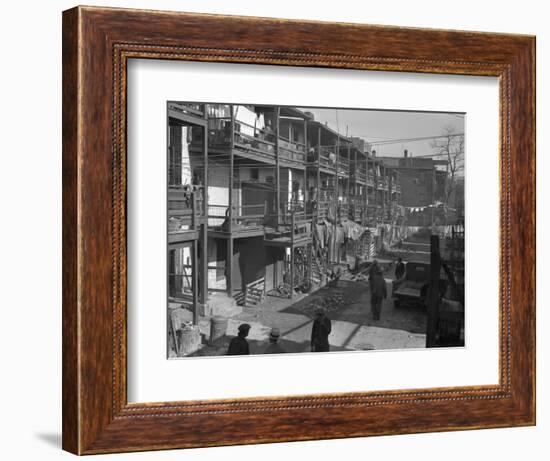 Washington Slum, 1935-Carl Mydans-Framed Photographic Print